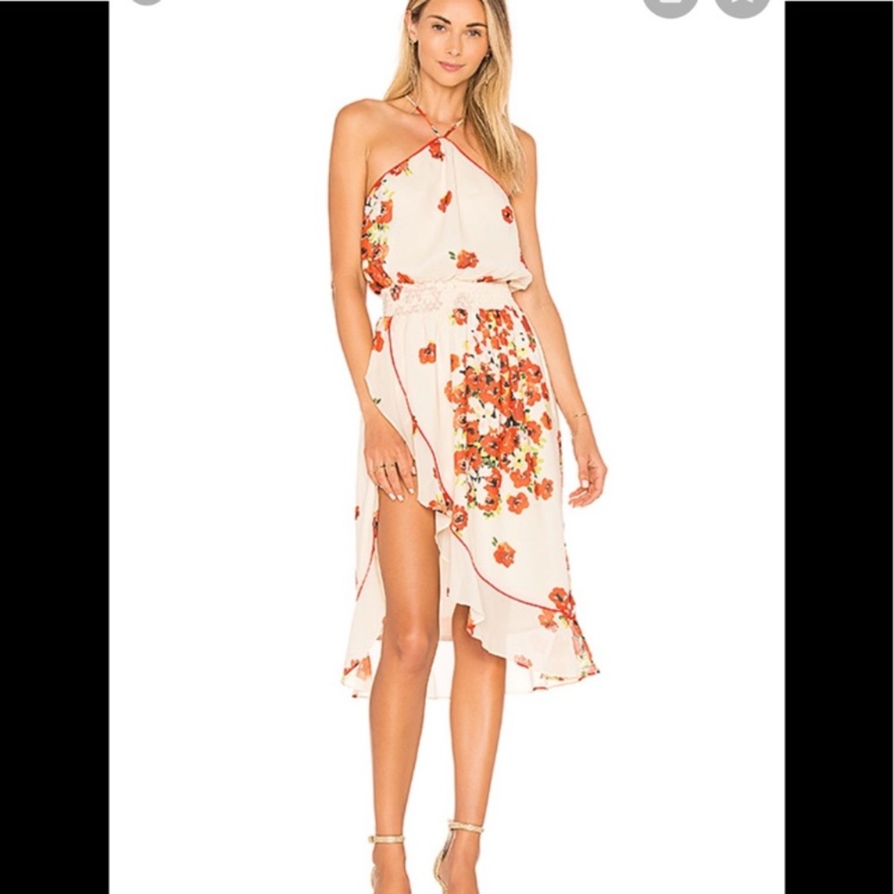 House of Harlow 1960 X REVOLVE Baye Midi in Poppy Floral Dress, Size: Medium